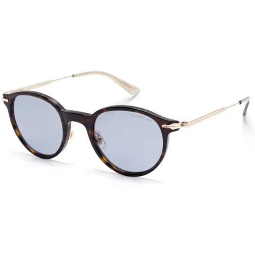 Mb0362S 002 Sunglasses , male, Sizes: 49 MM - Montblanc - Modalova