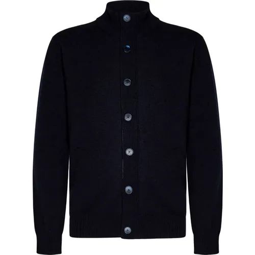 Navyblauer Kaschmir-Zip-Cardigan - Brioni - Modalova