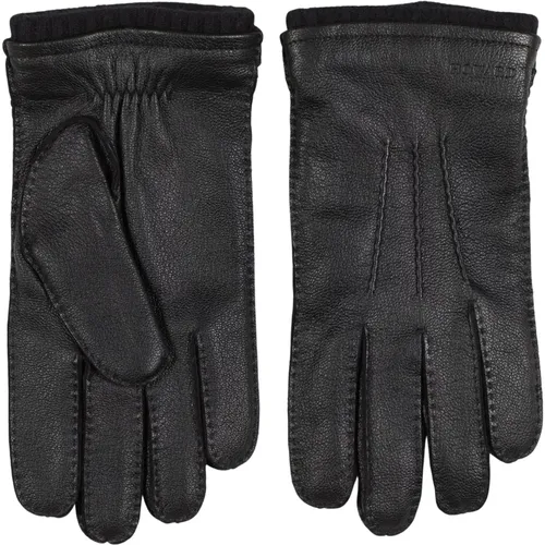 Mateo Leather Gloves , male, Sizes: M - Howard London - Modalova