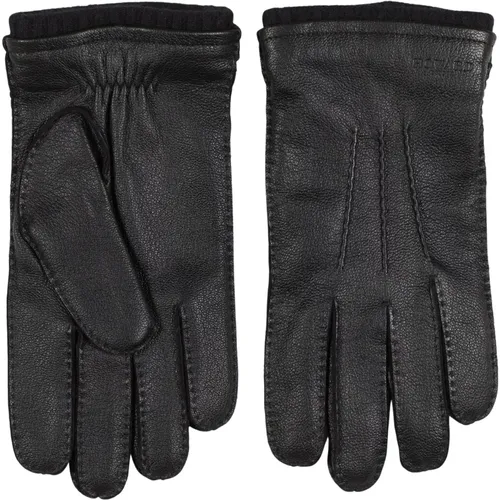 Mateo Leather Gloves , male, Sizes: XL, L, S, M - Howard London - Modalova