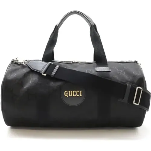 Pre-owned Weekend Bags, female, , Size: ONE SIZE Pre-owned Canvas travel-bags - Gucci Vintage - Modalova