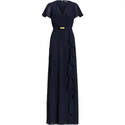 KurzarmKleid , Damen, Größe: XS - Ralph Lauren - Modalova