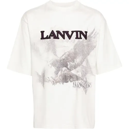 Future Unisex Printed T-Shirt , male, Sizes: S - Lanvin - Modalova