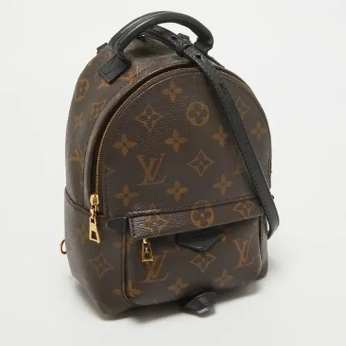 Pre-owned Backpacks, female, , Size: ONE SIZE Pre-owned Canvas backpacks - Louis Vuitton Vintage - Modalova