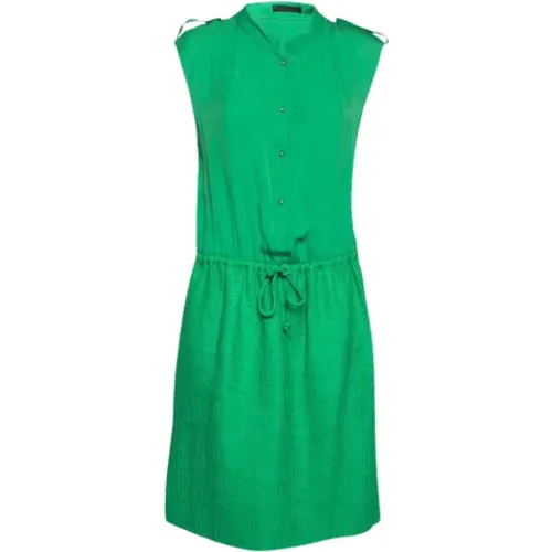 Pre-owned Polyester dresses , female, Sizes: 7 UK - Carolina Herrera Pre-owned - Modalova