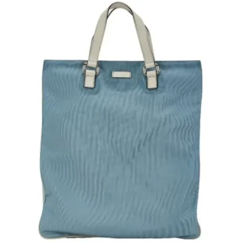 Pre-owned Tote Bags, female, , Size: ONE SIZE Pre-owned Canvas gucci-bags - Gucci Vintage - Modalova