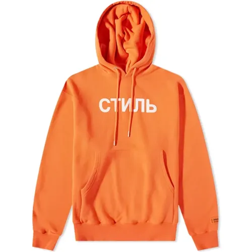 Ctnmb Logo Hoodie /White Sweatshirt - Heron Preston - Modalova