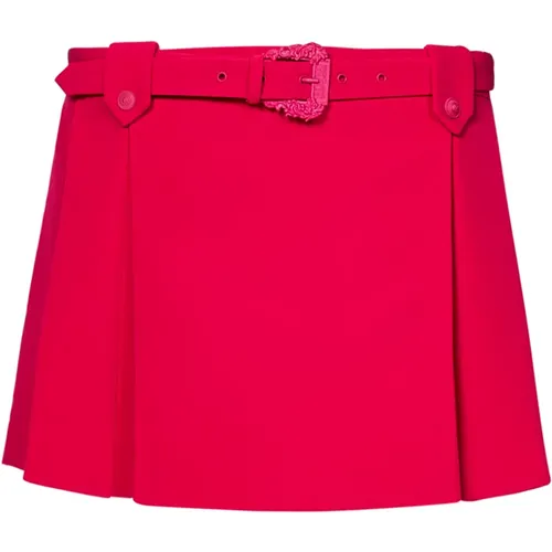 Short Skirts , Damen, Größe: 2XS - Versace Jeans Couture - Modalova