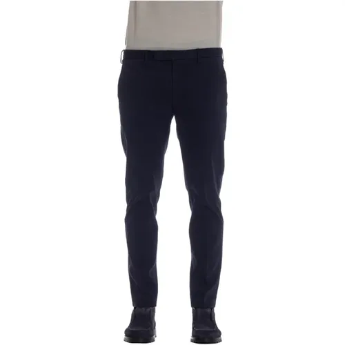 Tailored Trousers Zip Closure , male, Sizes: XL, M, 2XL, L - PT Torino - Modalova