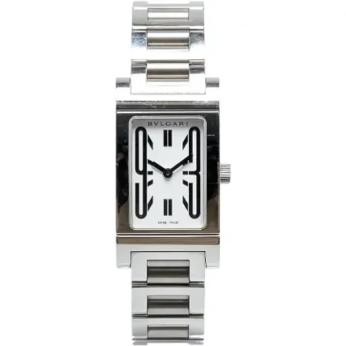 Pre-owned Rostfreier Stahl watches , Damen, Größe: ONE Size - Bvlgari Vintage - Modalova