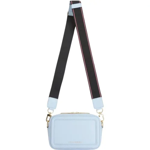 Cross Body Bags, female, , Size: ONE SIZE Fabric Camera Bag with Eyelike Buckle - Chiara Ferragni Collection - Modalova