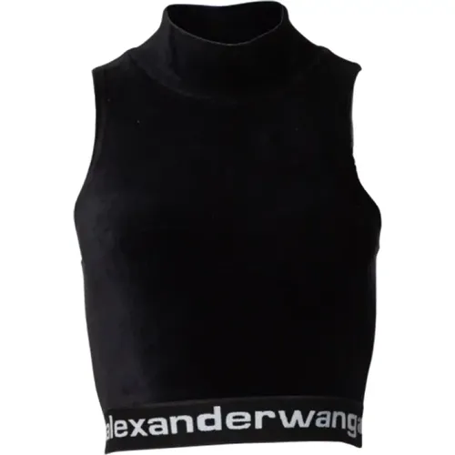 Pre-owned Tops, female, , Size: XS Pre-owned Cotton tops - Alexander Wang Pre-owned - Modalova