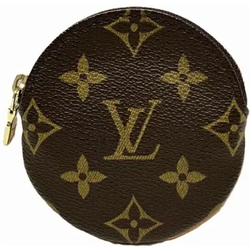 Pre-owned Wallets, female, , Size: ONE SIZE Pre-owned Canvas wallets - Louis Vuitton Vintage - Modalova
