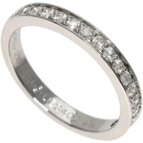 Pre-owned White Gold rings , female, Sizes: ONE SIZE - Cartier Vintage - Modalova