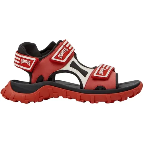 Flat Sandals, male, , Size: 13 US Sporty Outdoor Sandals with Adjustable Straps - Camper - Modalova