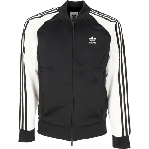 Tricot Track Jacket with 3 Stripes , male, Sizes: XS - Adidas - Modalova