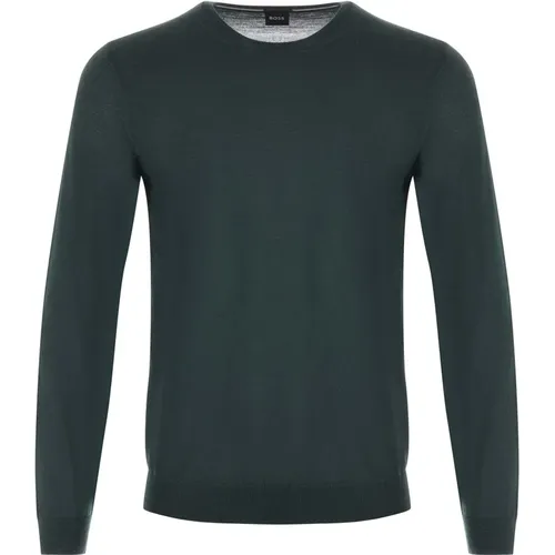 Essentieller Definierter Wollpullover , Herren, Größe: L - Hugo Boss - Modalova