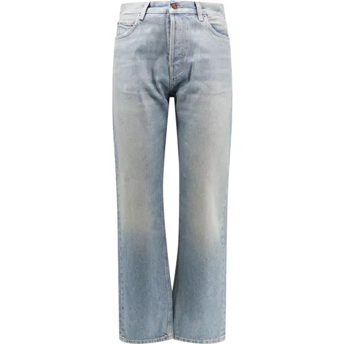 Blaue Straight Leg Jeans , Herren, Größe: W32 - Haikure - Modalova