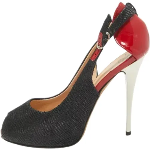 Pre-owned Pumps, female, , Size: 6 US Pre-owned Canvas heels - Giuseppe Zanotti Pre-owned - Modalova