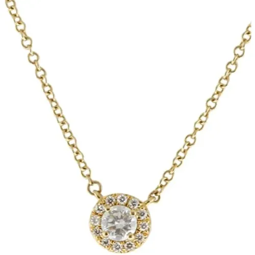 Pre-owned Jewellery, female, , Size: ONE SIZE Pre-owned Gold necklaces - Tiffany & Co. Pre-owned - Modalova