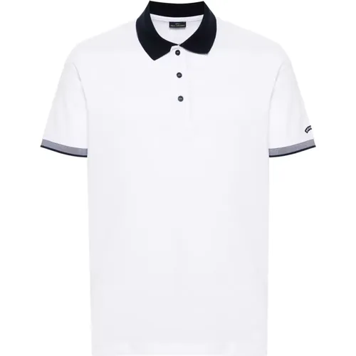 Knitted Polo Shirt in , male, Sizes: XL, L, M, 2XL - PAUL & SHARK - Modalova