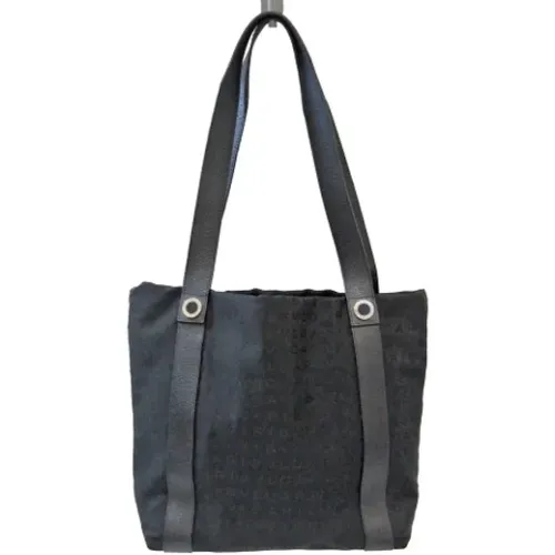 Pre-owned Tote Bags, female, , Size: ONE SIZE Pre-owned Leather totes - Bvlgari Vintage - Modalova