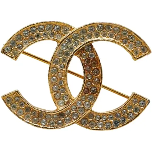 Pre-owned Jewellery, female, , Size: ONE SIZE Pre-owned Metal brooches - Chanel Vintage - Modalova