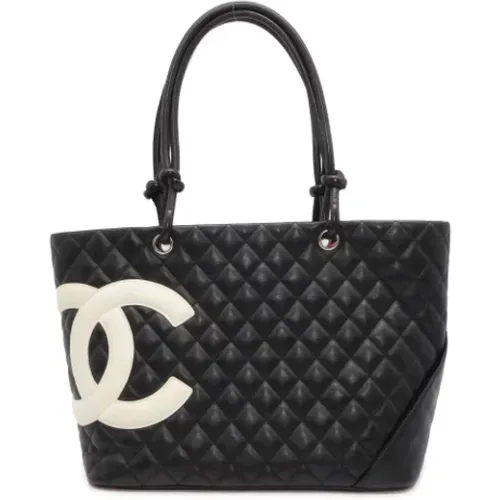 Pre-owned Tote Bags, female, , Size: ONE SIZE Pre-owned Leather chanel-bags - Chanel Vintage - Modalova