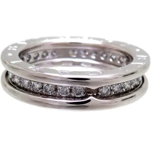 Pre-owned Jewellery, female, , Size: ONE SIZE Pre-owned Silver rings - Bvlgari Vintage - Modalova