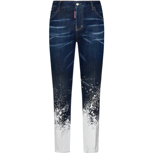 Blaue Flare Bottom Jeans Dsquared2 - Dsquared2 - Modalova