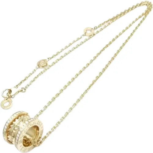 Pre-owned Jewellery, female, , Size: ONE SIZE Pre-owned Metal necklaces - Bvlgari Vintage - Modalova