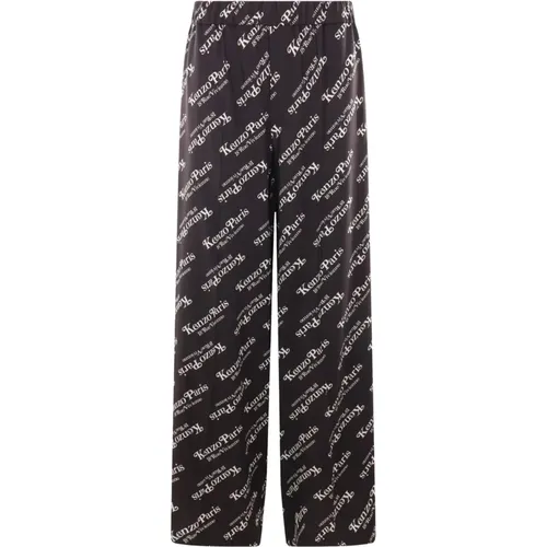 Wide Leg Trousers , female, Sizes: XS - Kenzo - Modalova