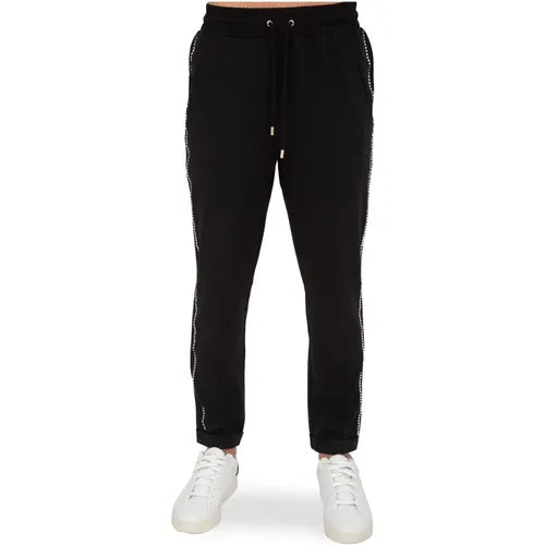 Navetta Nero Track Pants , female, Sizes: XS, XL, 2XS - Liu Jo - Modalova