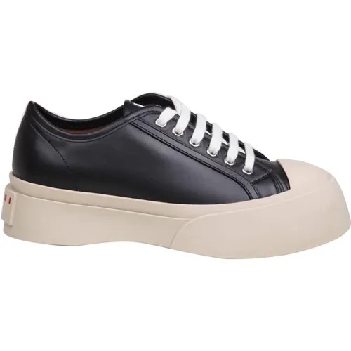 Schwarze Sneakers mit Einzigartigem Logo-Design - Marni - Modalova