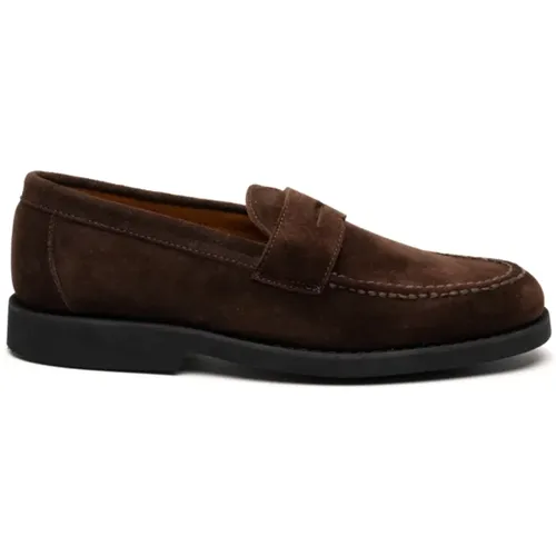 Loafers, male, , Size: 9 US Ryan Suede Boat Shoes - Sebago - Modalova