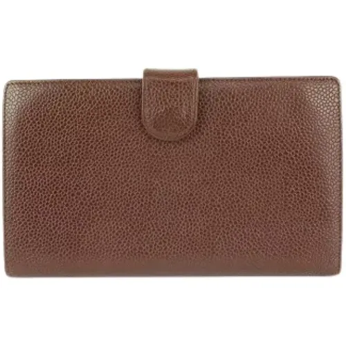 Vintage Leather Wallets , unisex, Sizes: ONE SIZE - Chanel Vintage - Modalova