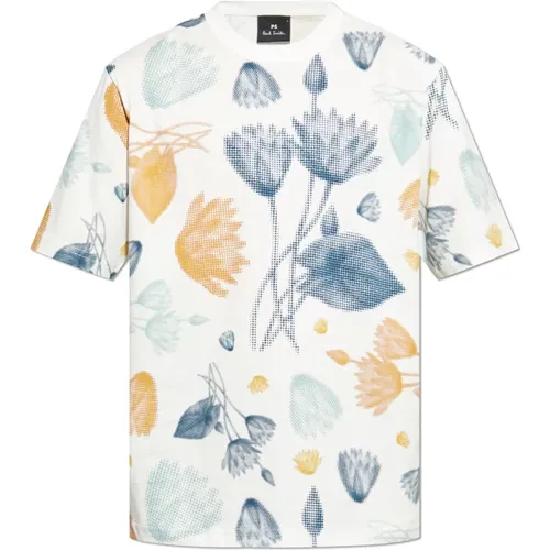 T-Shirt mit Druck , Herren, Größe: S - PS By Paul Smith - Modalova