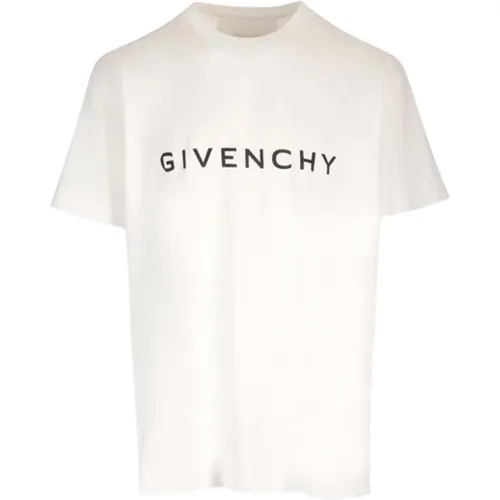 Weiße T-Shirts und Polos , Herren, Größe: M - Givenchy - Modalova