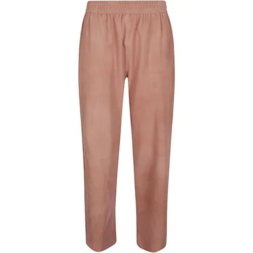 Trousers Powder , female, Sizes: S, M, XS - Via Masini 80 - Modalova