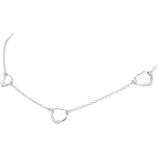 Pre-owned Jewellery, female, , Size: ONE SIZE Pre-owned Silver necklaces - Tiffany & Co. Pre-owned - Modalova