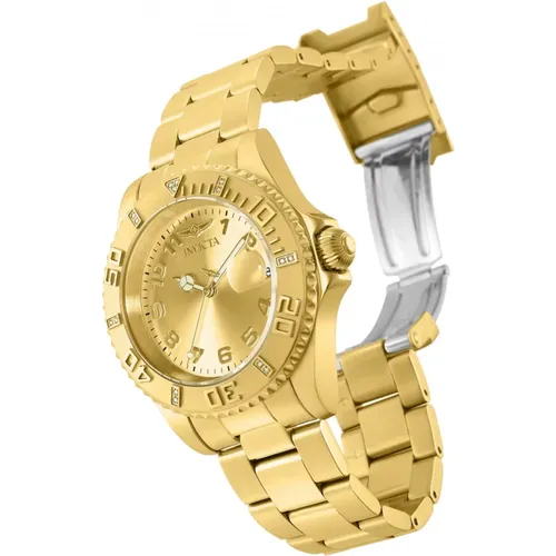 Pro Diver 15249 Damen Quarzuhr mit Diamanten , Damen, Größe: ONE Size - Invicta Watches - Modalova
