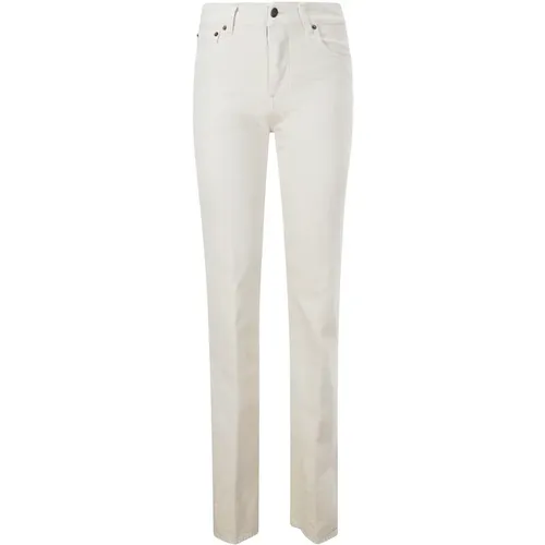 Bootcut Jeans Zip Closure 5 Pockets , female, Sizes: W27, W26, W29, W25, W28 - Haikure - Modalova