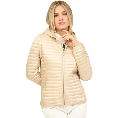 Quilted Coat with Plumtech Padding , female, Sizes: XS, M, M/L, L - Save The Duck - Modalova