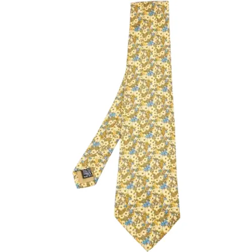 Pre-owned Accessories, male, , Size: ONE SIZE Pre-owned Silk home-office - Yves Saint Laurent Vintage - Modalova