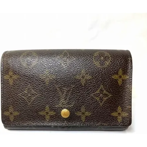 Pre-owned Canvas wallets , female, Sizes: ONE SIZE - Louis Vuitton Vintage - Modalova