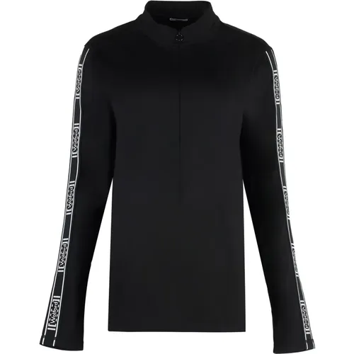 Long Sleeve Tops, female, , Size: L Logo Print Long Sleeve Top - Wolford - Modalova