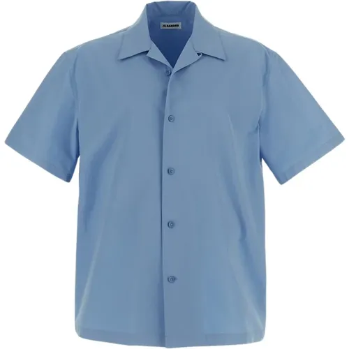 Oversize Hemd aus Baumwolle , Herren, Größe: XL - Jil Sander - Modalova
