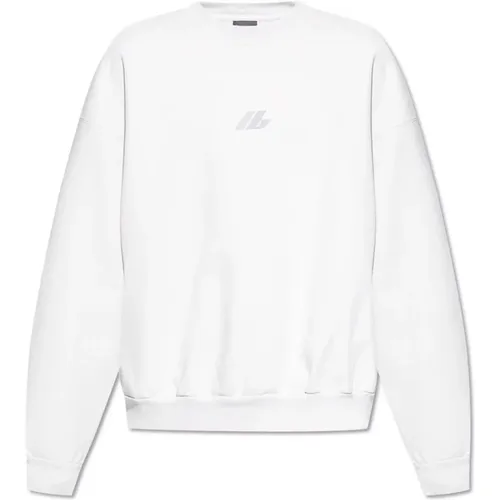 Sweatshirt mit bedrucktem Logo - Balenciaga - Modalova