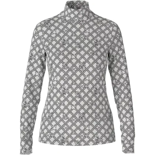 Kettenprint T-Shirt Langarm - Marc Cain - Modalova