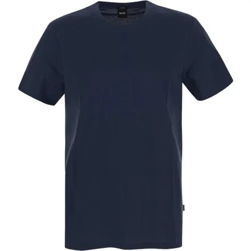 T-Shirts, male, , Size: XL Classic Cotton T-shirt - Boss - Modalova